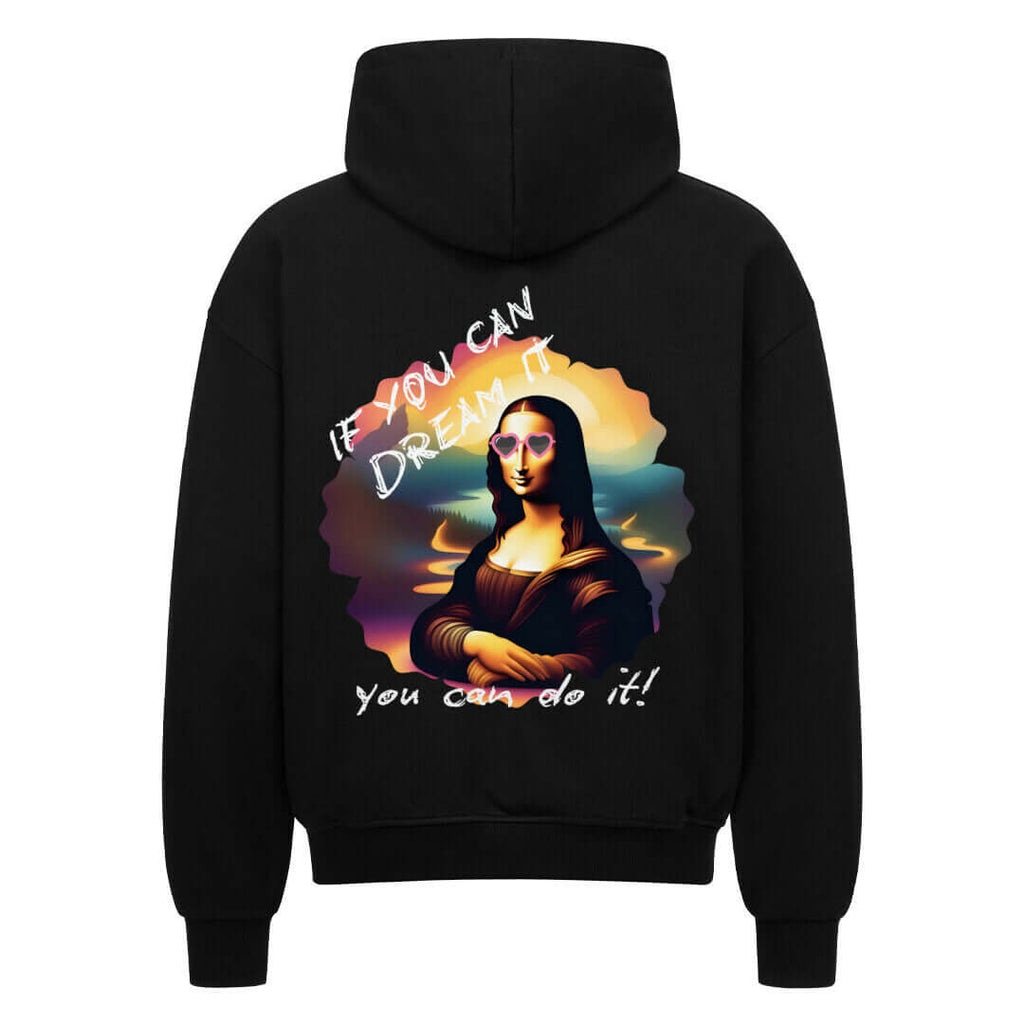 Hoodie Modern Art Kollektion Neon Mona Solara Oversized
