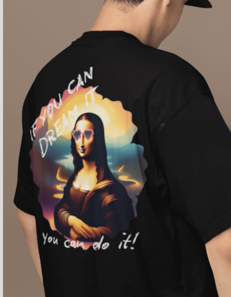 Hoodie Modern Art Kollektion Neon Mona Solara Oversized
