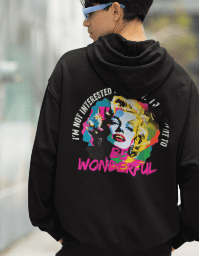 Hoodie Modern Art Kollektion Pop Glam Solara Oversized 